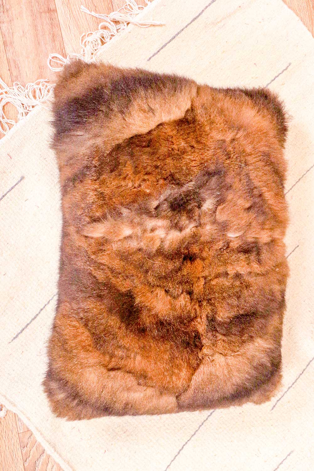 Soft Real Natural Fur Home Pillow