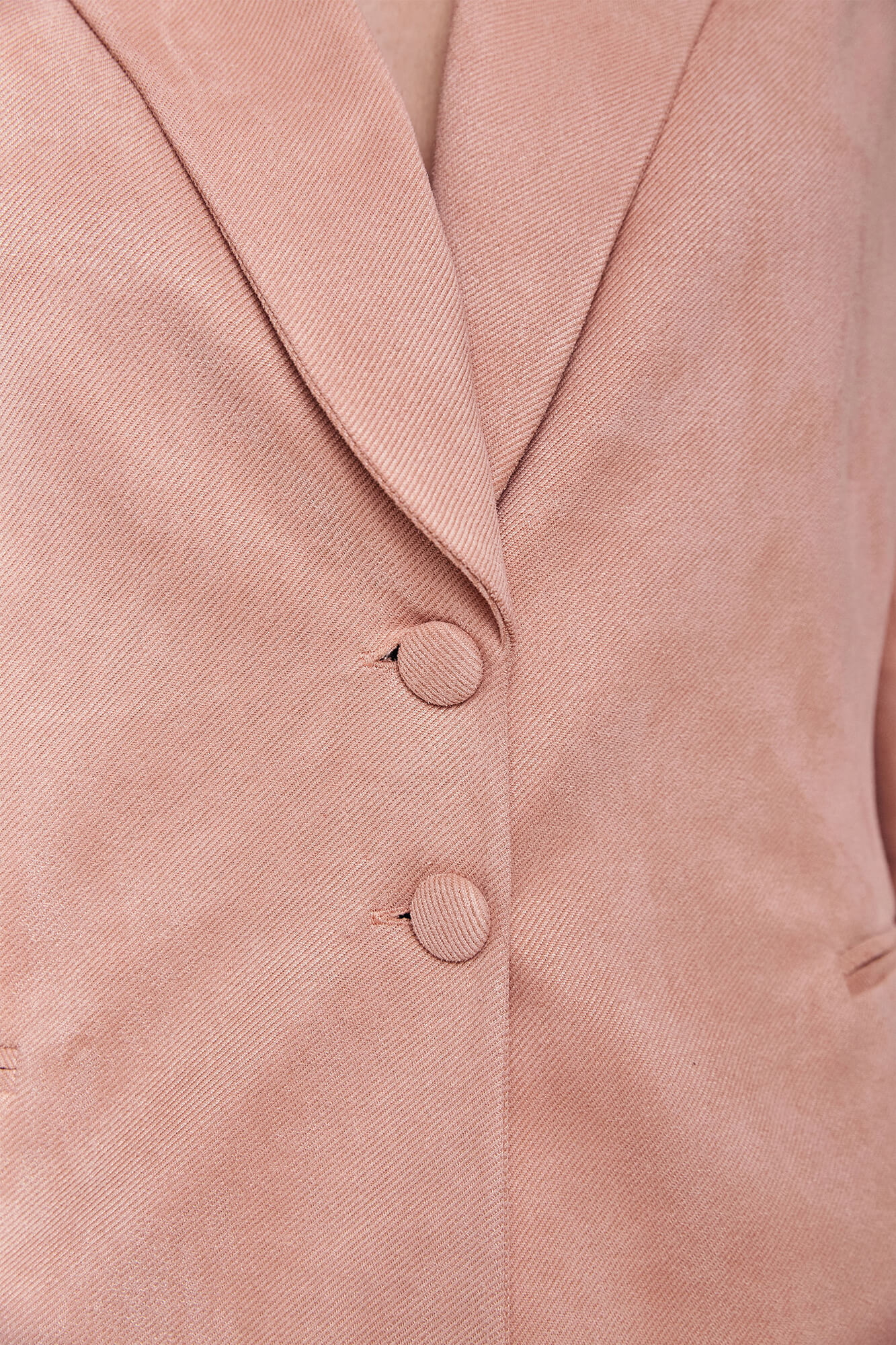 Luxury Scuba Suede Pink Blazer